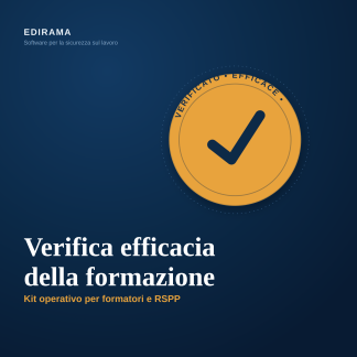 Kit Verifica Efficacia della Formazione — Software per Formatori e RSPP